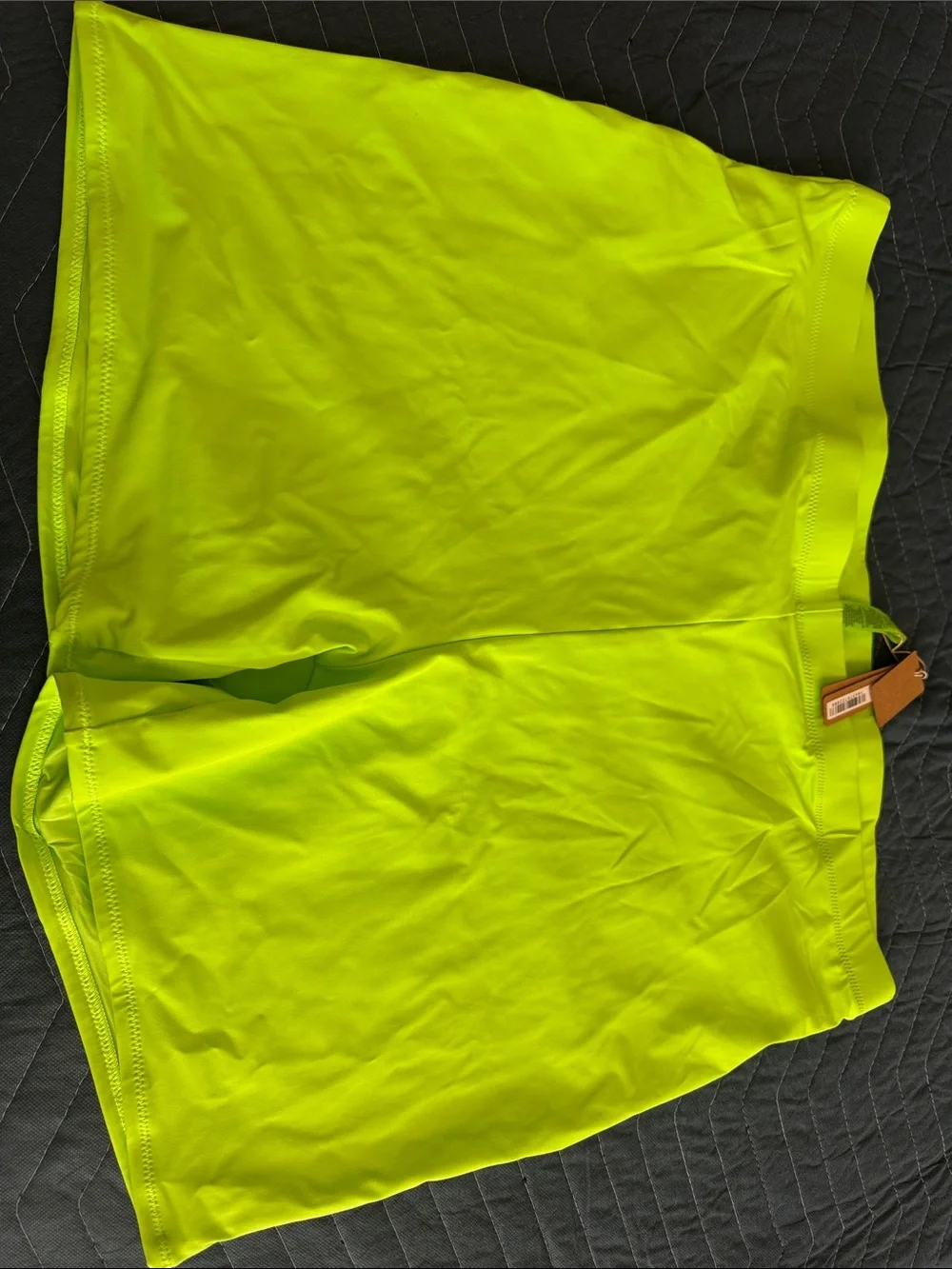 SKIMS Mid Waist Recycled Swim Men's Neon Green